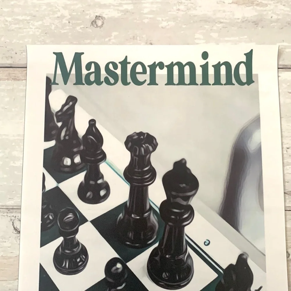 Taylor Swift Mastermind Canvas Art Print Midnights Song Track Poster 8x12in NEW